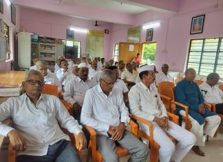 जेष्ठ नागरिक गणेशपुर वतीने स्वातंत्र्य दिन साजरा…