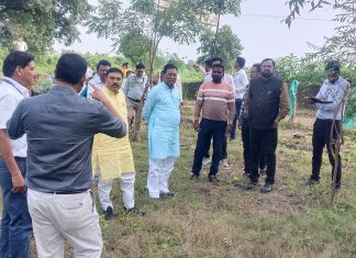 मग्रारोहयो विधान मंडळ समिती द्वारे कामाची पाहणी …