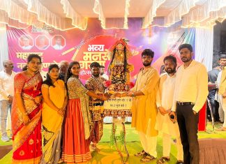 वणी विधानसभा मतदारसंघ आयोजित भव्य मनसे गरबा महोत्सव