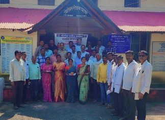 पाटण पोलीस स्टेशन येथे पोलीस पाटील संघटनेतर्फे भाऊबीज साजरी