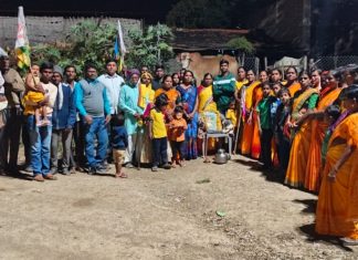 पिल्की वाढोणा येथे भगवान बिरसा मुंडा जयंती साजरी