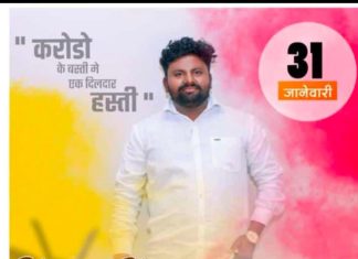 धनराज निखाडे यांना वाढदिवसाच्या हार्दिक शुभेच्छा…..