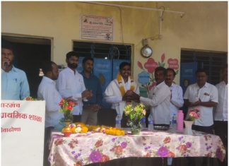 * बुद्धिवान* चा सिंधीवाढोणा येथे जिल्हा परिषद शाळा व ग्रामवासी यांच्या हस्ते सत्कार